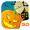 Imagen de Calabaza de Halloween 3D Tema